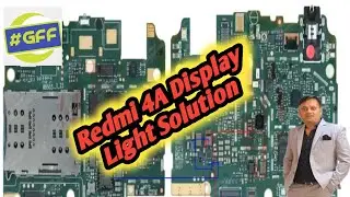 Redmi 4A Display Light Solution|Display Light Jumper|Display light Ic solution