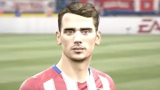 FIFA 17 ATLETICO MADRID PLAYER FACES