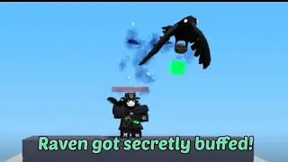 They Secretly Buffed the Raven kit (Roblox bedwars)