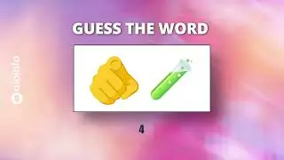 Guess The Word By Emoji | Emoji Quiz