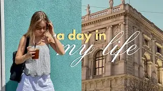a soft day in my life... trying the best coffee in vienna (and europe), summer swim & evening run 🌞