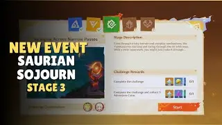 New Event Saurian Sojourn Stage 3 Full Guide |Genshin Impact|