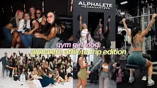 chaotic bts with the alphalete team ♡ 90s party, photoshoots, target haul, workouts