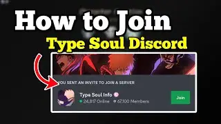 How to Join Type Soul Roblox Discord WITH LINK!