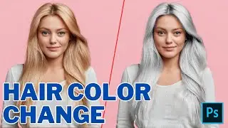 Easily change your hair color in photoshop | How To Change Hair Color in Photoshop | color change