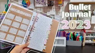 Iniciando mi BULLET JOURNAL 2023📒 nuevas páginas y organización✨