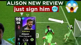 Best Gk In eFootball 2023 😍 Alison New Review efootball 2023 Just Sign Him 💥