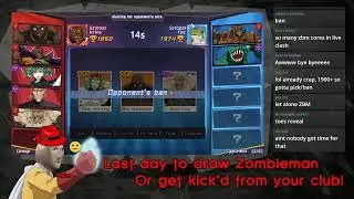 last day to draw zombieman