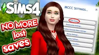 You Won't Have To Deal With Sims 4 LOST SAVED GAME Anymore Thanks To This Sims 4 2021 MOD!  MCCC