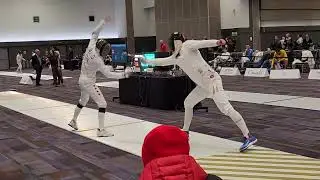 Zhang CAN Vs Herzberg GER Vancouver 2023 Men's Epee