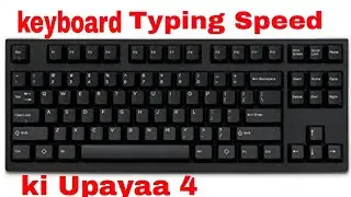 Typing tips, how to make type faster and master the keyboard
