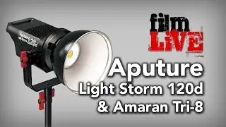 Aputure Light Storm 120d and Amaran Tri 8 - IBC 2016