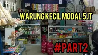 Warung kecil  modal 5 jt #part 2