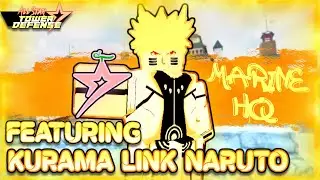 Marine HQ Solo Guide featuring Kurama Link Naruto | All Star Tower Defense