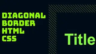 #59 CSS Borders | Diagonal Border | HTML CSS | ASMR | THINHPHAM
