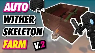 Minecraft WITHER SKELETON Farm | 1.16 Wither Skull Farm