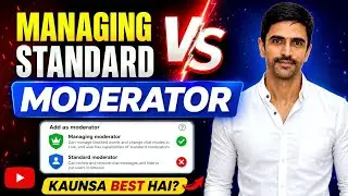 How to use moderation tools | Standard moderator and Managing moderator on YouTube live stream