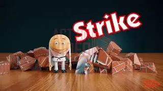 3D Character Animation | 3D Commercial - Bowling Arena