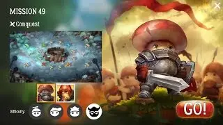 Mushroom Wars 2 - Walkthrough campaign Mission/Level 49