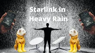 How does Rain affect Starlink?  Find Out in 60 Seconds! 