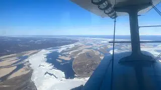 Полёты на АН-2 в Якутии 2023