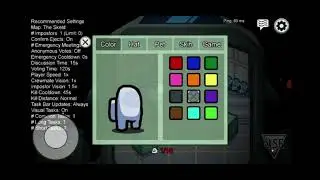 Playing as MC,Unknown and Patient 0 in among us