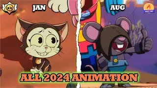 Brawl Stars | All 2024 Animation | Jan - Aug