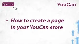 How to create a page in your YouCan store
