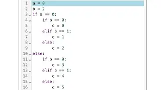 Python: Nested If Statements Example