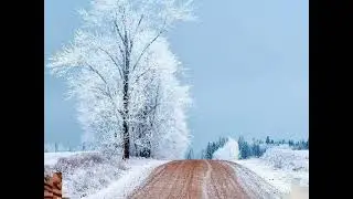 КРАСИВЫЙ ЗИМНИЙ ПЕЙЗАЖ. И КРАСИВАЯ МУЗЫКА. САКСОФОН.