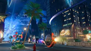 Golden Hour, Penacony • Full Walking Tour • 4K Ultra HD • Honkai: Star Rail