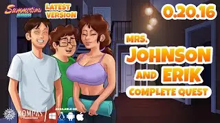 Mrs Johnson & Erik Complete Quest (Full Walkthrough) - Summertime Saga 0.20.16 (Latest Version)