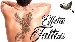 Gimp Tutorial ITA effetto tatuaggio