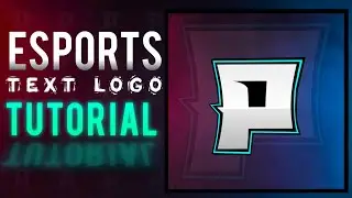 Esports Text Logo Tutorial 