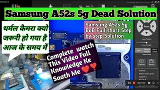 Samsung A52s 5g Dead Solution || Samsung A52s 5g bob line short solution