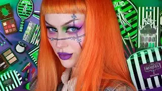 bruh...this needs to stop! 🙄 Trying the Beetlejuice x Revolution makeup collection