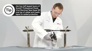 Scotch® Professional Grade Vinyl Electrical Tape Super 88 – How to apply