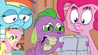 Fluttershy Reacts to SHED  MOV II I SWEAR IT'S NOT ME (Pinkie Rose Reupload)