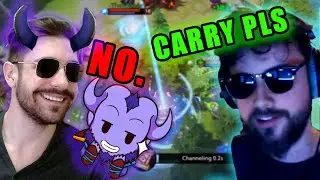 When You PIck RIKI MARTINI To Carry Gorgc (Riki dota 2)