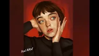 @asalaatef485 #digitalart #drawing #art #portrait #animationdesign #graphics