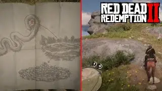 RDR2: ALL 3 'Poisonous Trail Map' Treasure Locations
