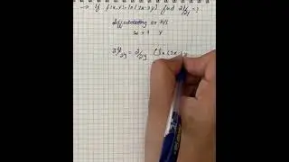 If f(x,y)=\ln(2x-3y), then find \frac{\partial f}{\partial y}= | Plainmath