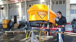ÇELTİK, MISIR VB. İLAÇLAMA MAKİNESİ