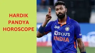 HARDIK PANDYA HOROSCOPE ANALYSIS