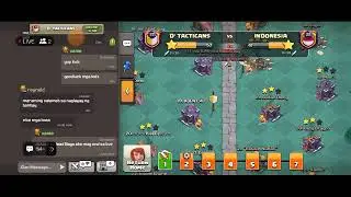 clan war League day one (D'Tacticans vs Indonesia) #clashofclan 🌏🇵🇭❤️