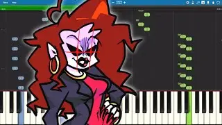 Friday Night Funkin' - MILF Piano Tutorial