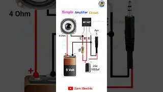 How to make a Simple Audio Amplifier l 