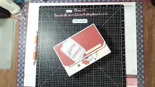 Christmas Recipe Card File Box