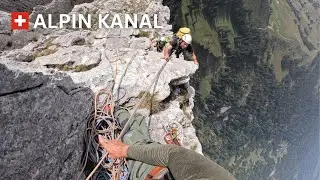 400 Meter Abgrund! Die wohl exponierteste Nordwand in Schwyz!