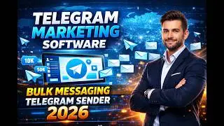TELEGRAM MARKETING SOFTWARE | BULK MESSAGING TELEGRAM SENDER 2026
